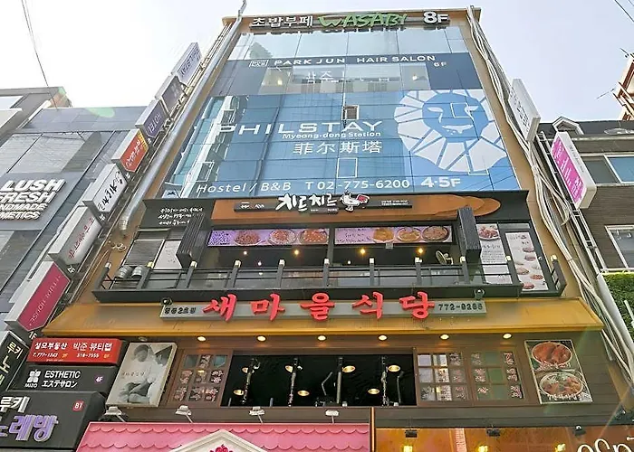 Pensión Philstay Myeongdong Station Seúl